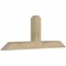 Ekena Millwork Portland Rough Sawn Timber Gable Bracket, Douglas Fir, 48"W x 18"H x 4"D x 4"F, 9/12 Pitch GBW048X18X0404POR00RDF - alternate 4